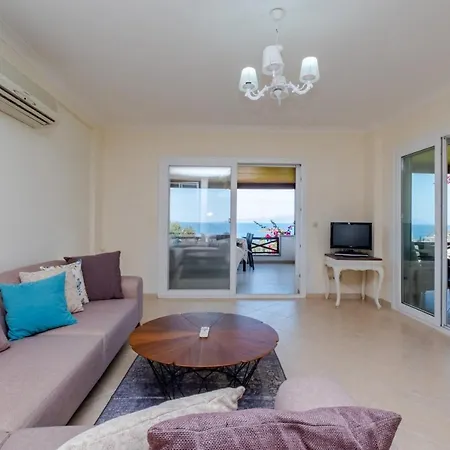 Apartamento House With Sea View And Shared Pool In Bodrum Turgutreis